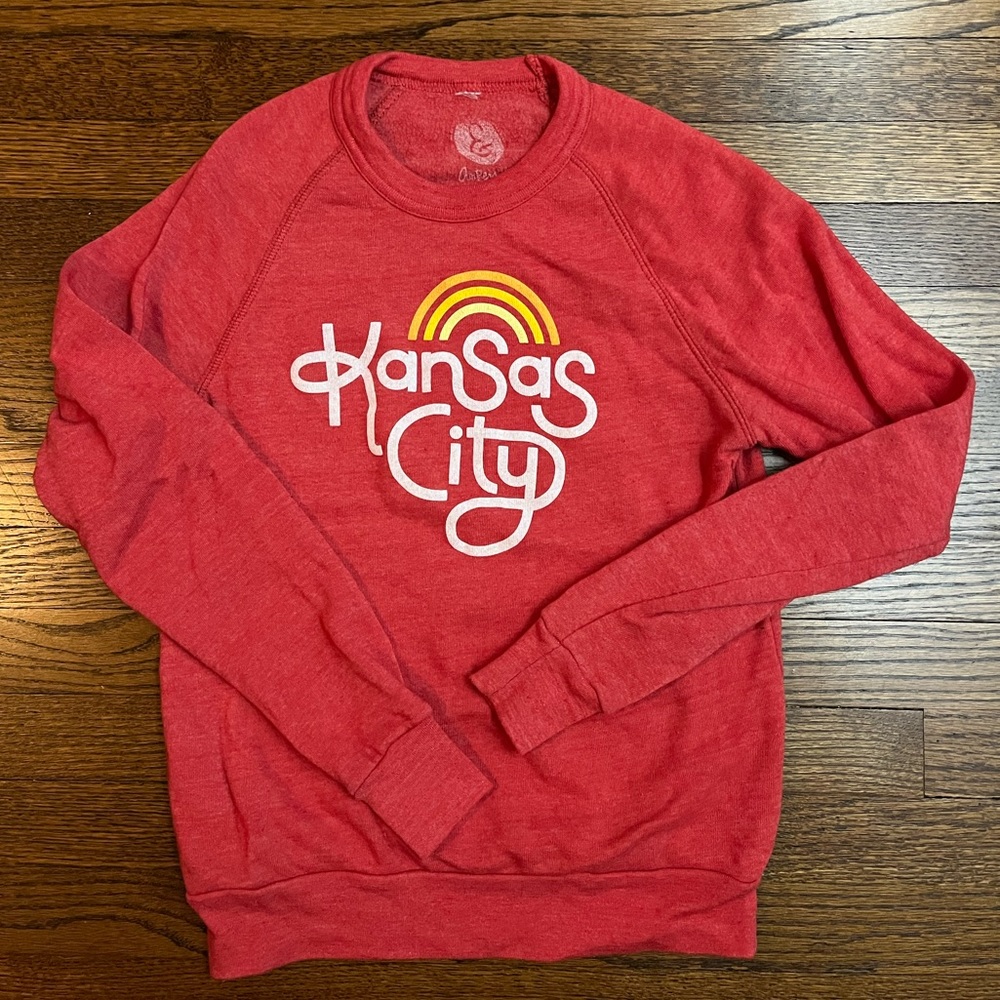 Kansas City crew neck sweatshirt